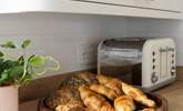 Breakfast prepared, enjoy snuggled inside or outside with the amazing sea views. - Thumbnail Image