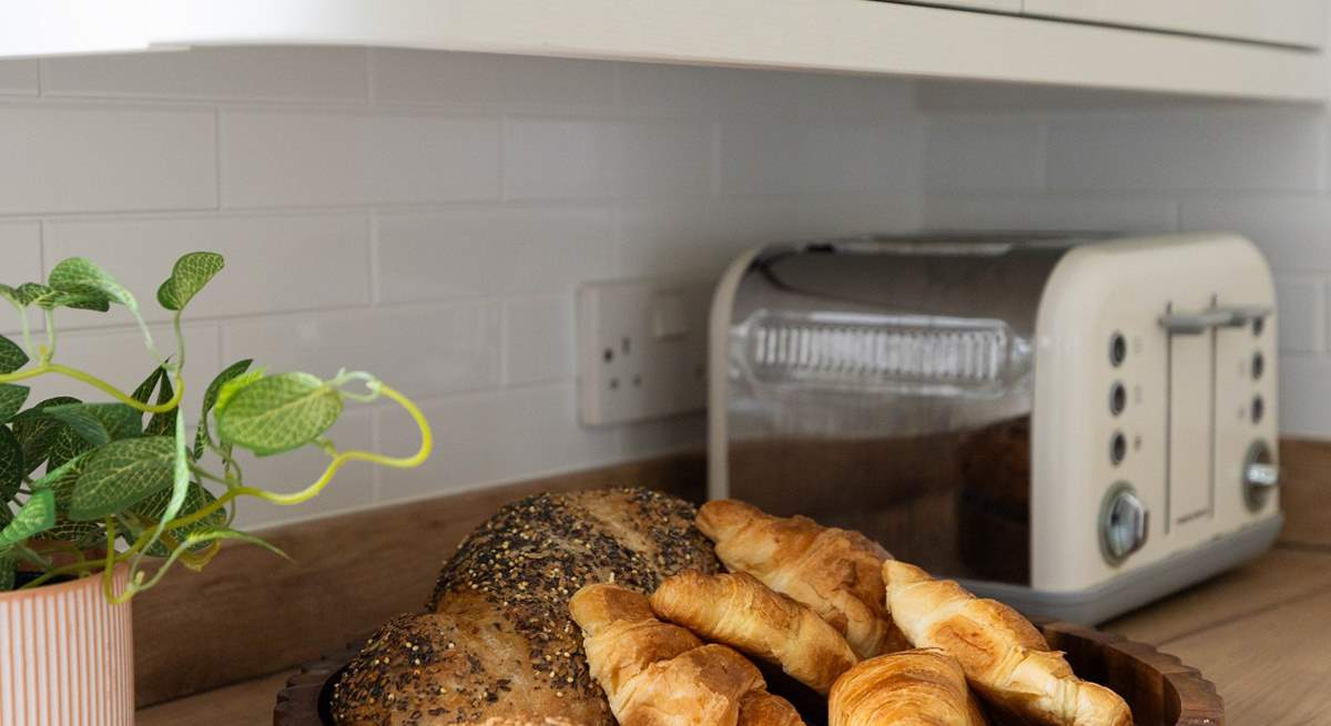 Breakfast prepared, enjoy snuggled inside or outside with the amazing sea views.