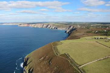 The north coast of Cornwall is stunning and all within easy access from The Malt House at Crantock.