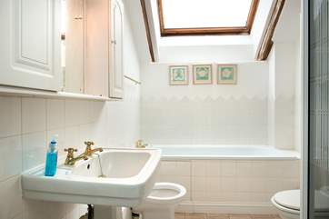 The en suite bathroom for bedroom 1.