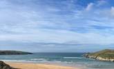 Crantock beach is only half a mile away.  - Thumbnail Image