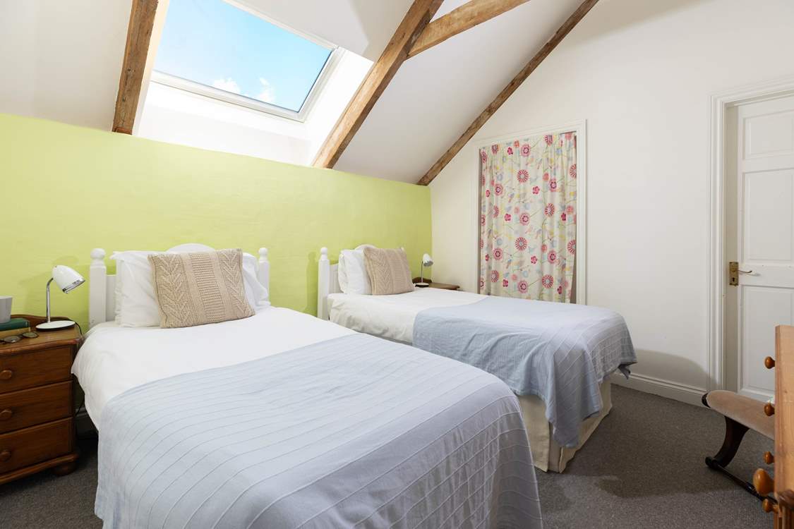 A fun bedroom for children (Bedroom 3) with a Jack and Jill shower-room.