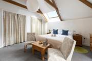 Retreat for a moment peace and quiet with a morning coffee in your bedroom.