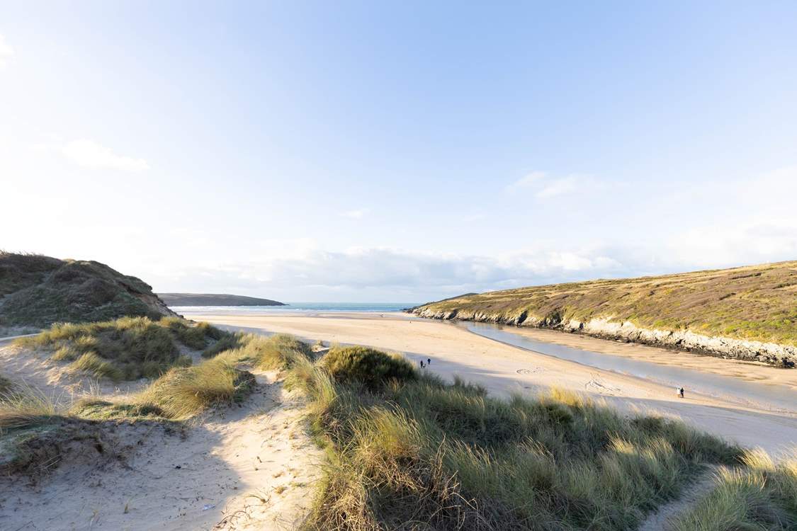 The dunes are such beautiful colours.