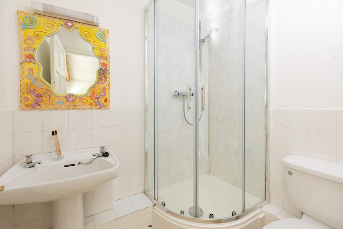 The en suite shower-room for Bedroom 5.