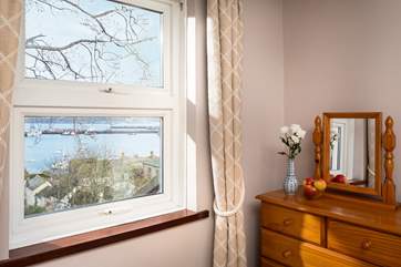 What a fabulous view from the master bedroom (Bedroom 1).