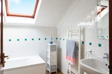 The family bathroom.