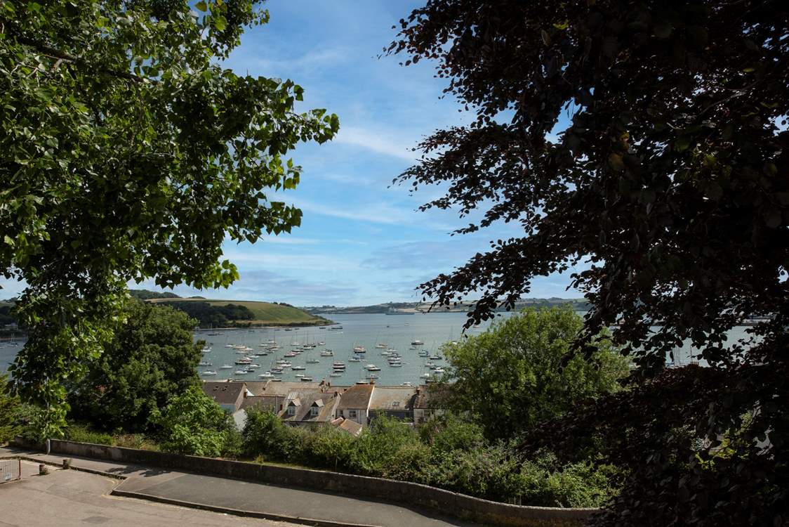 The view changes throughout the year.