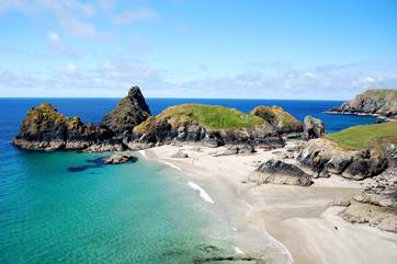 Spectacular Kynance Cove.