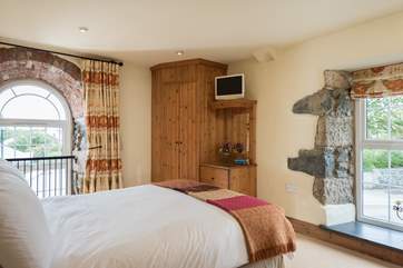 The bedrooms are comfortably furnished.