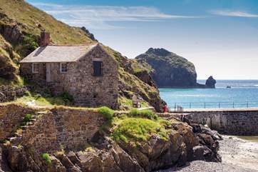 Mullion Cove harbour is one of those magical places you must visit during your stay.