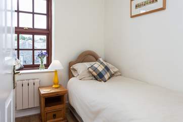 Bedroom 4 is very small and has a 2'6'' single bed, recommended for children only.