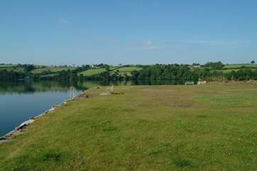 The grassy quay at Penpol is a few minutes' walk away.