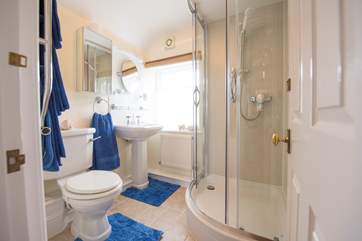 The shower-room.