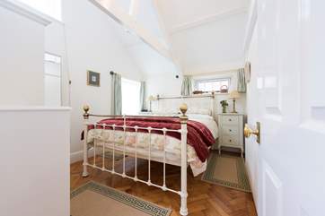 The lovely bedroom.