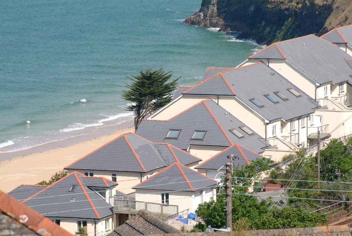 The apartment is set within this complex.