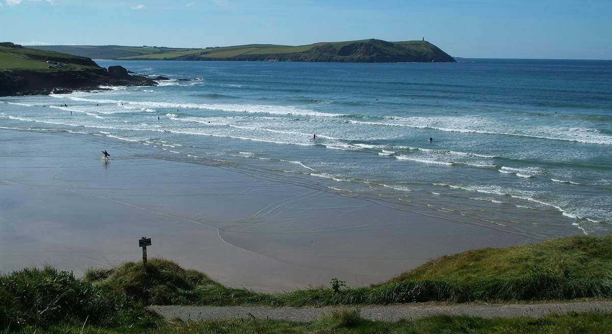 The stunning north Cornwall coast is within easy reach.