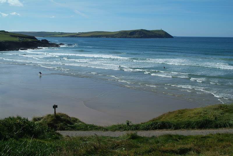 The stunning north Cornwall coast is within easy reach.