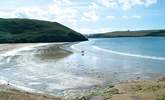 The beach at Daymer Bay. - Thumbnail Image