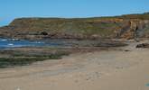 Part of the beach at Widemouth Bay. - Thumbnail Image