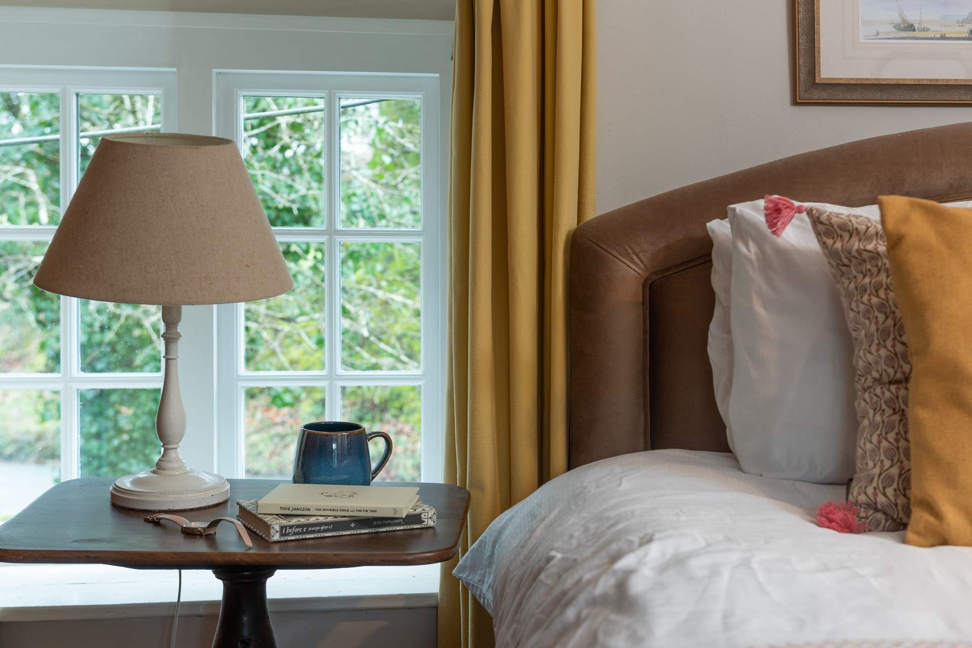 Enjoy holiday lie-ins at Chy Goff.