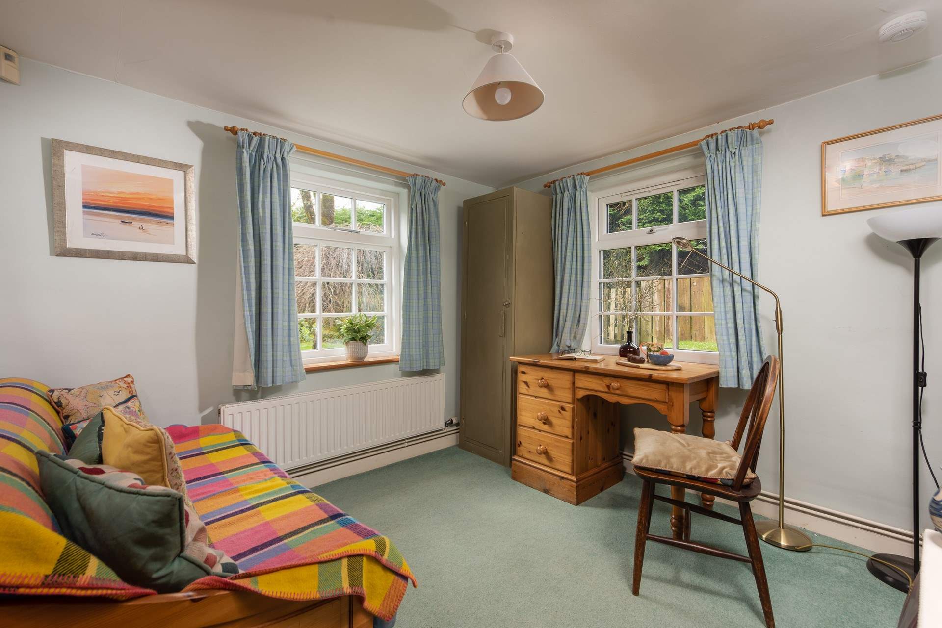 There's a small study on the ground floor, should you need to catch up on some work or want a quiet spot with your favourite novel.