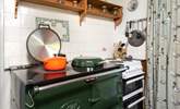 The lovely electric Aga creating a warm welcome all year round and there is an electric oven and hob too.  - Thumbnail Image