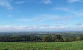 There are stunning views from the top of Bulbarrow Hill just up the road. - Thumbnail Image