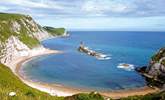 Lulworth Cove is one of Dorset's wonderful beaches and well worth a day trip. - Thumbnail Image