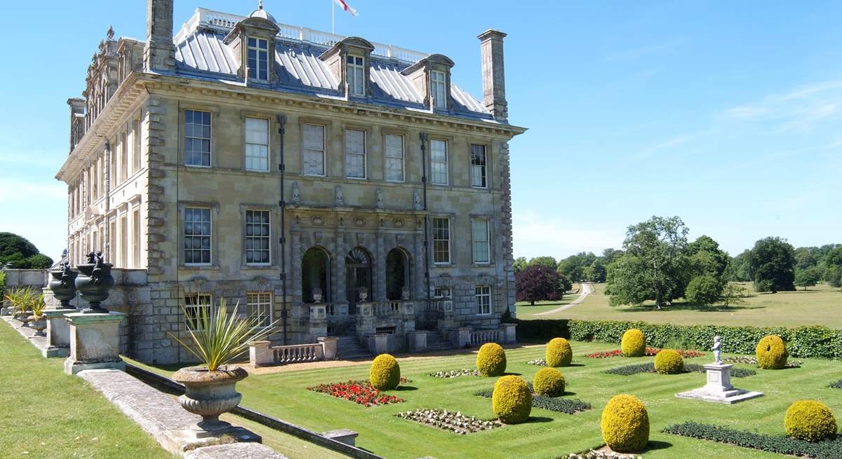 Kingston Lacy House is just the other side of the interesting town of Blandford Forum.