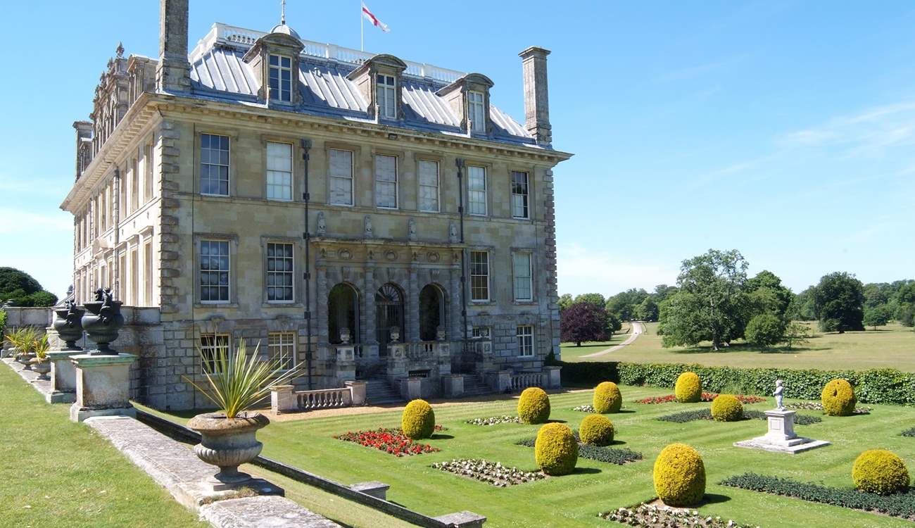 Kingston Lacy House is just the other side of the interesting town of Blandford Forum.