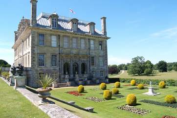 Kingston Lacy House is just the other side of the interesting town of Blandford Forum.