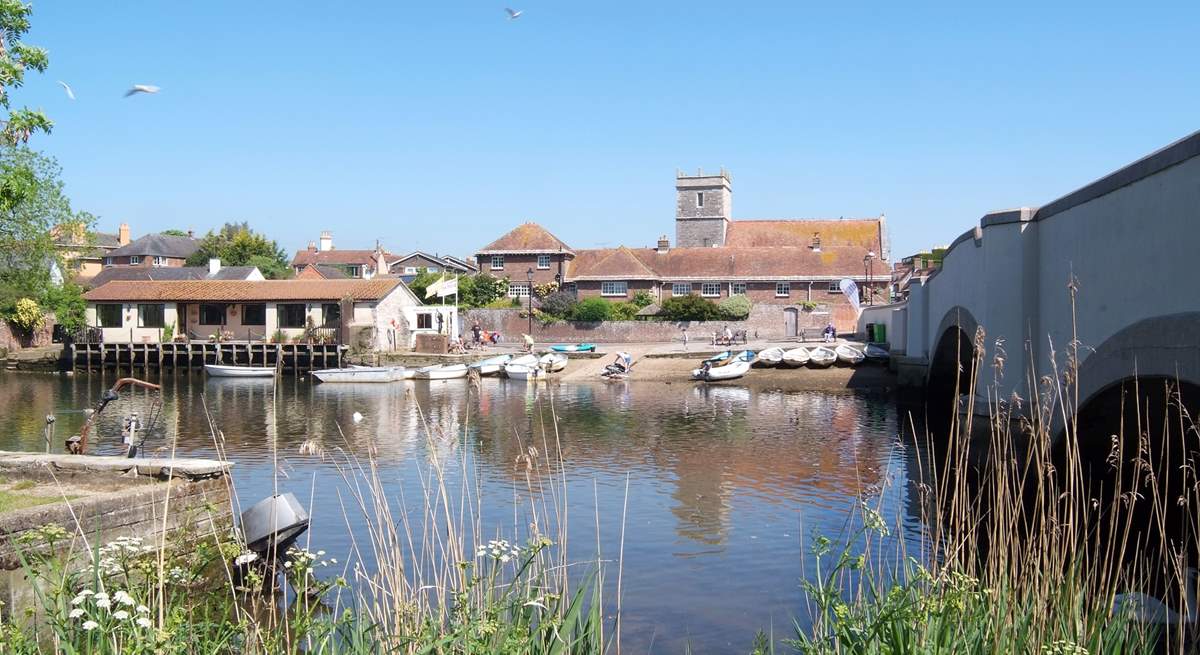 The Quay at Wareham - a beautiful Saxon town and great day out.