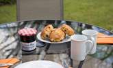 The private garden has fabulous views, the perfect place for afternoon tea. - Thumbnail Image