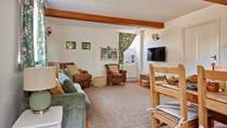 And still retains a cosy cottage feel as a perfect space for socialising and dining.