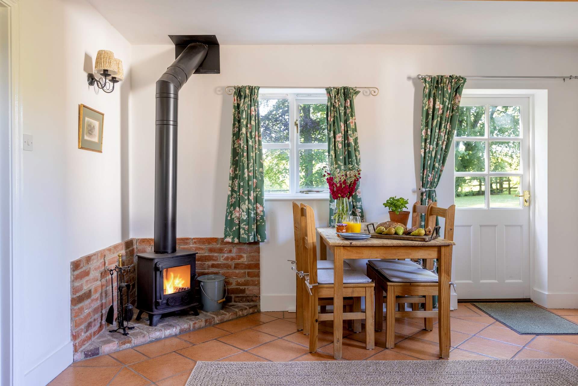 Cosy nights in around the fire are a must. 