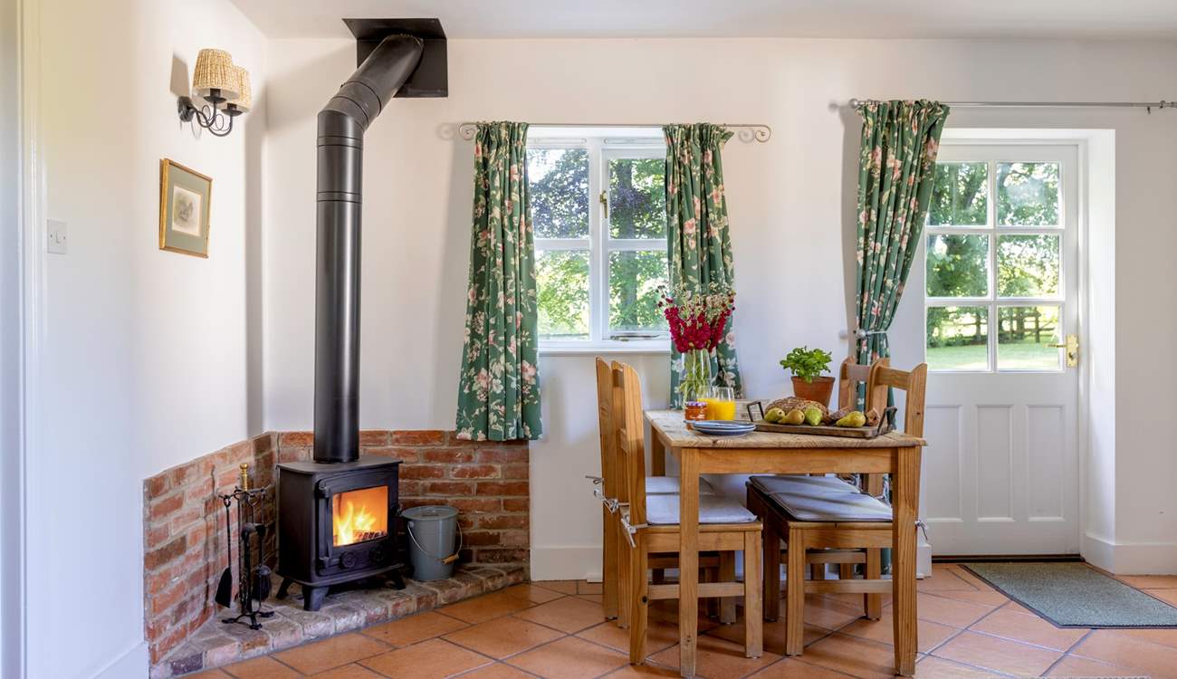 Cosy nights in around the fire are a must. 