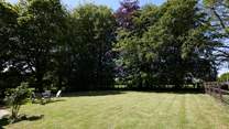 The large, private and enclosed garden is a really special feature.