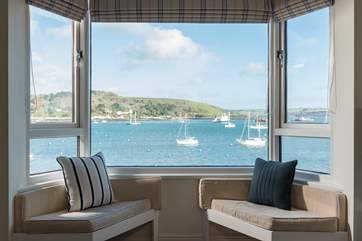The view from the main sitting-room.