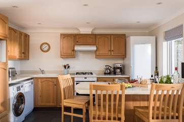 Fabulous views from the kitchen windows.