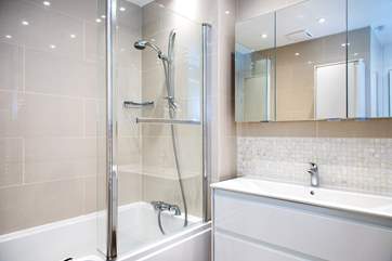 The bathroom on the top floor.