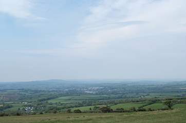 The market town of Tavistock nestles into the southeast foothills of Dartmoor.