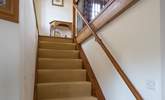 The stairs lead up into the sitting-room. - Thumbnail Image