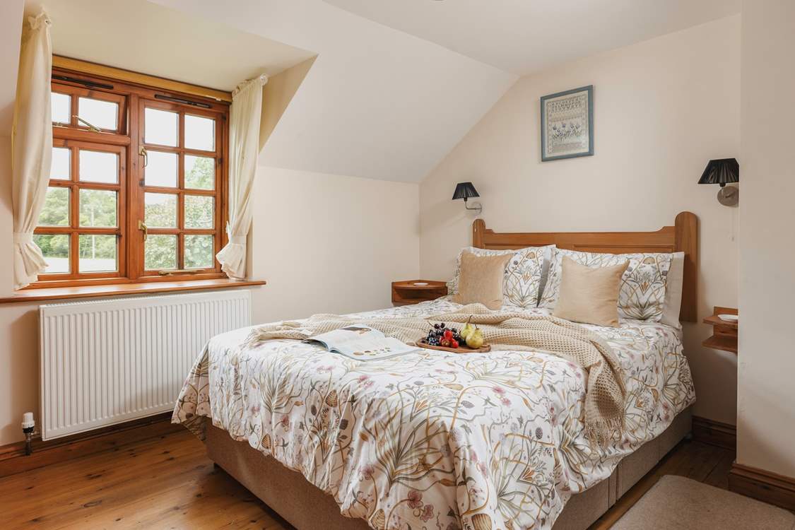 The cosiest of double bedrooms.