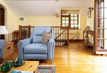 What a delightful sitting room. 