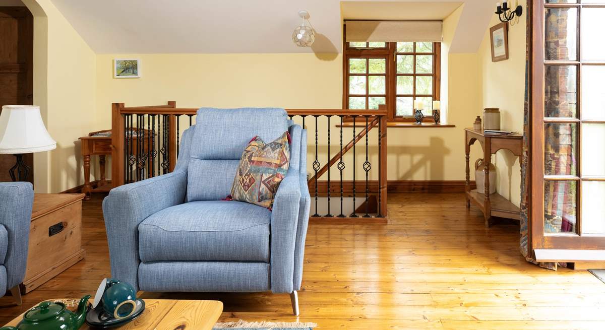 What a delightful sitting room. 