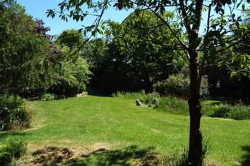 The lovely grounds.