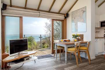 Enjoy staring out to sea.