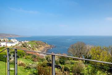 The fabulous view from the balcony.