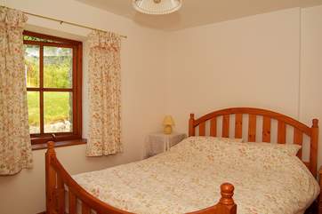The bedroom.
